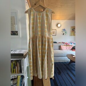 Ace & Jig plaid print knee length dress, XL, excellent condition